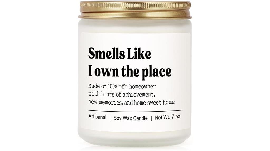 housewarming candle gift