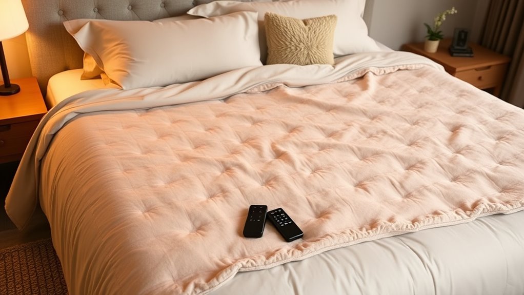 king size dual control features