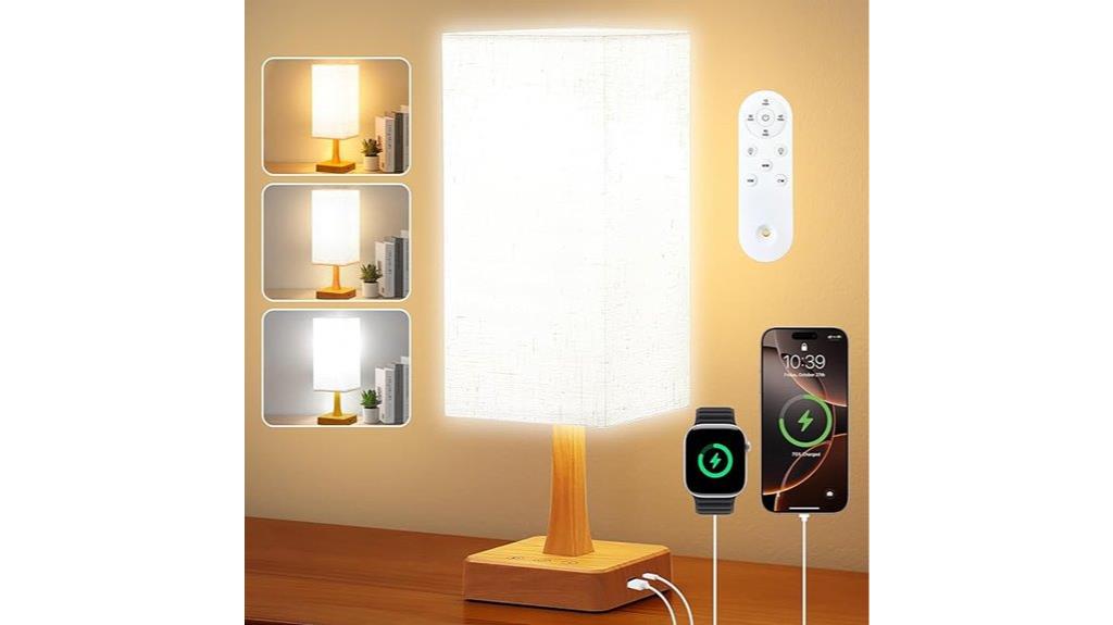 lux lamp with remote