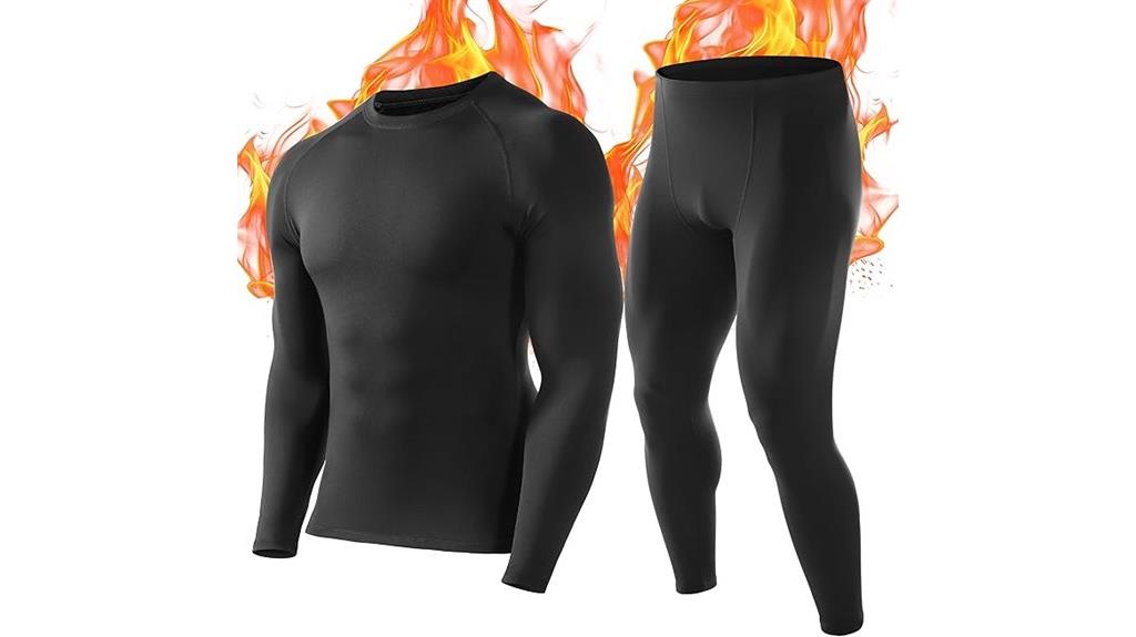 men s fleece thermal base layer