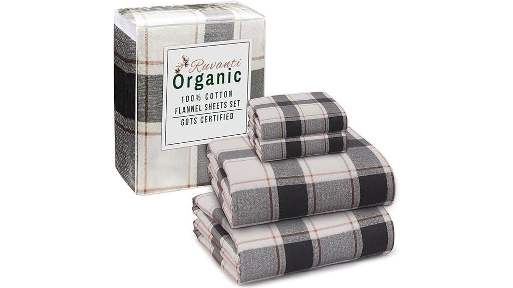 organic cotton flannel sheets
