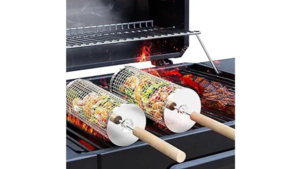 outdoor grilling basket