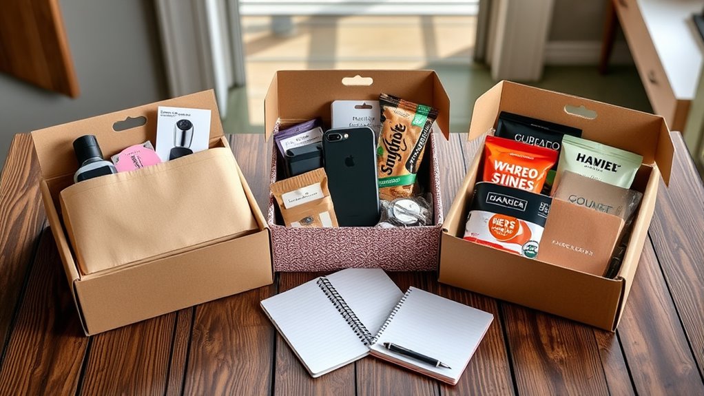 personal interests and budget