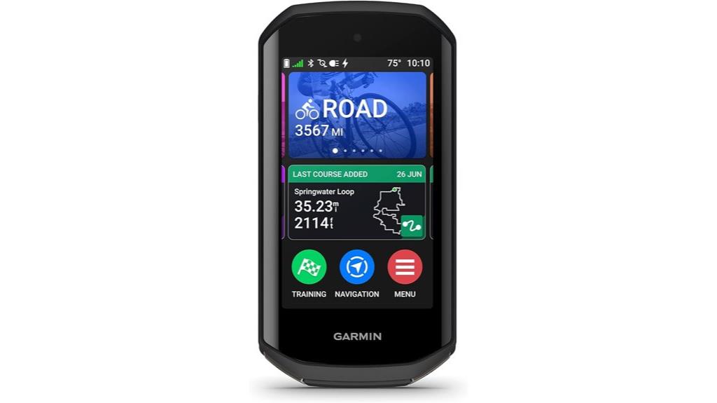 premium garmin cycling computer