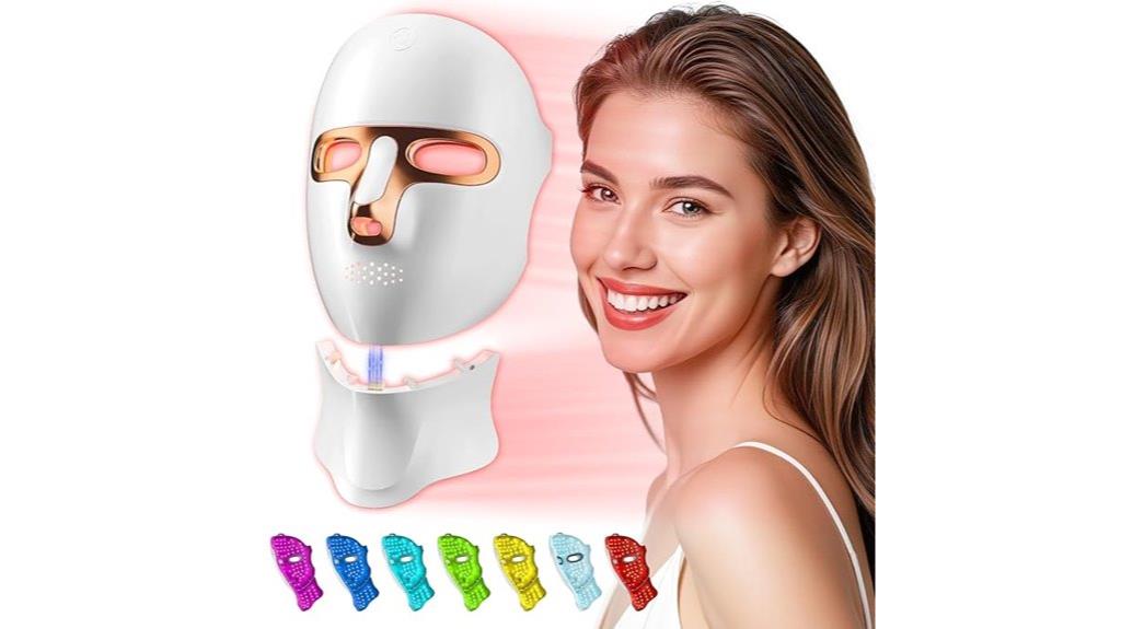 rechargeable face therapy mask