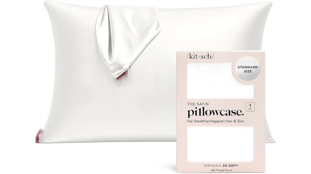 silk like satin pillowcase