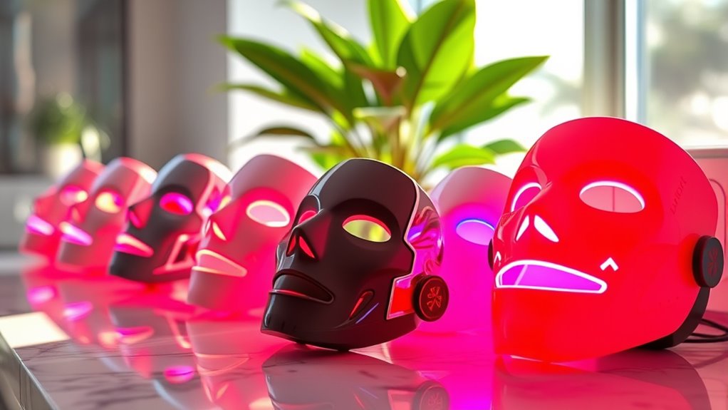 top red light masks 2025