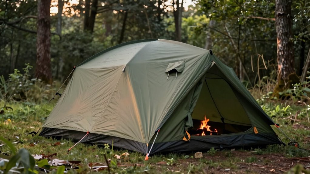 camping tent safety features