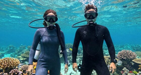 cold water diving gear comparison