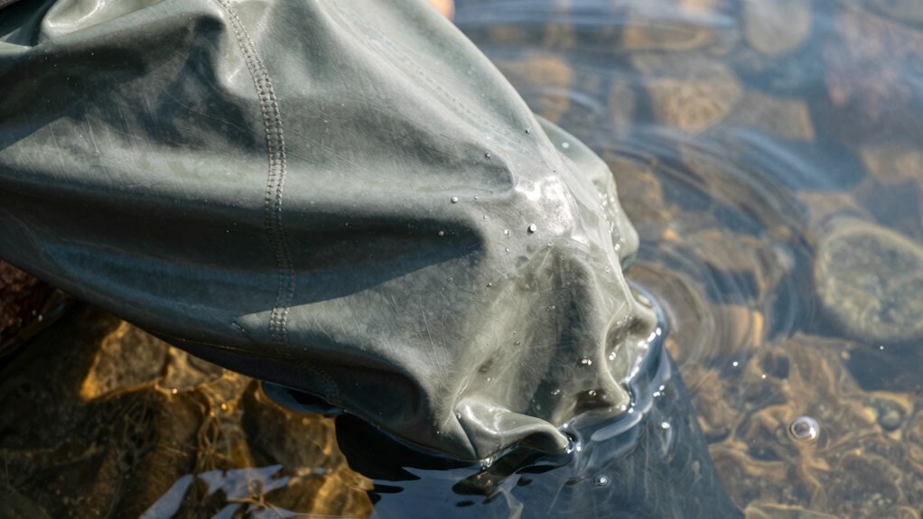 detect and repair wader leaks