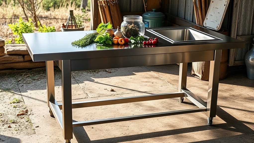 durable functional prep workspace