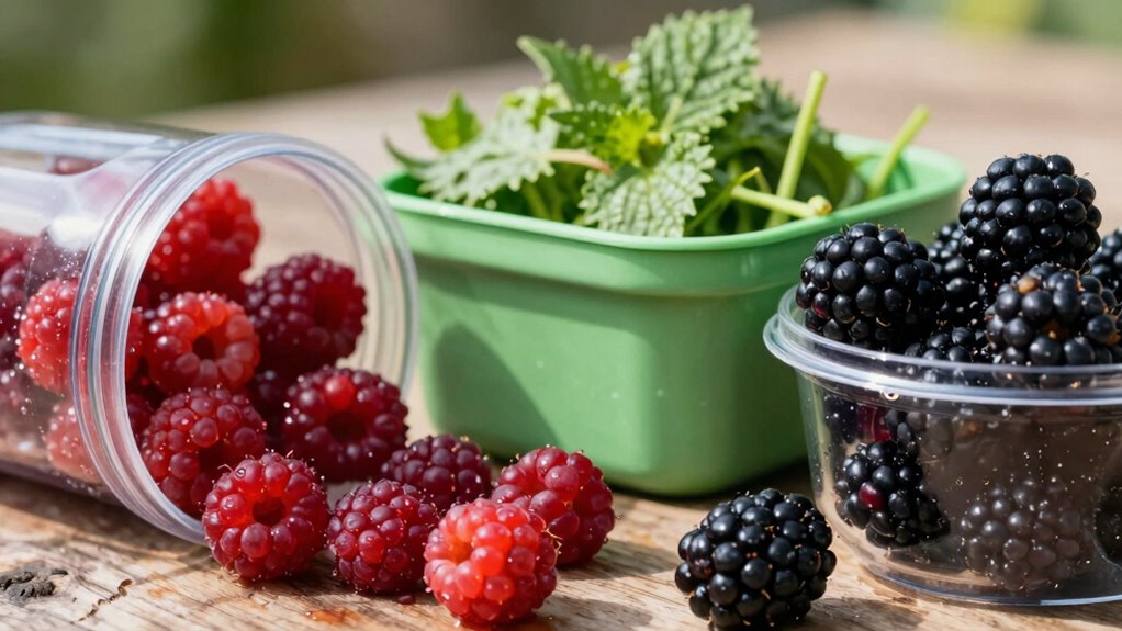 efficient multi container foraging