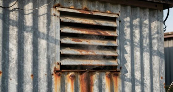 generator overheating due to poor venting