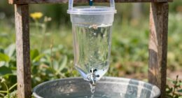 gravity fed water filtration system