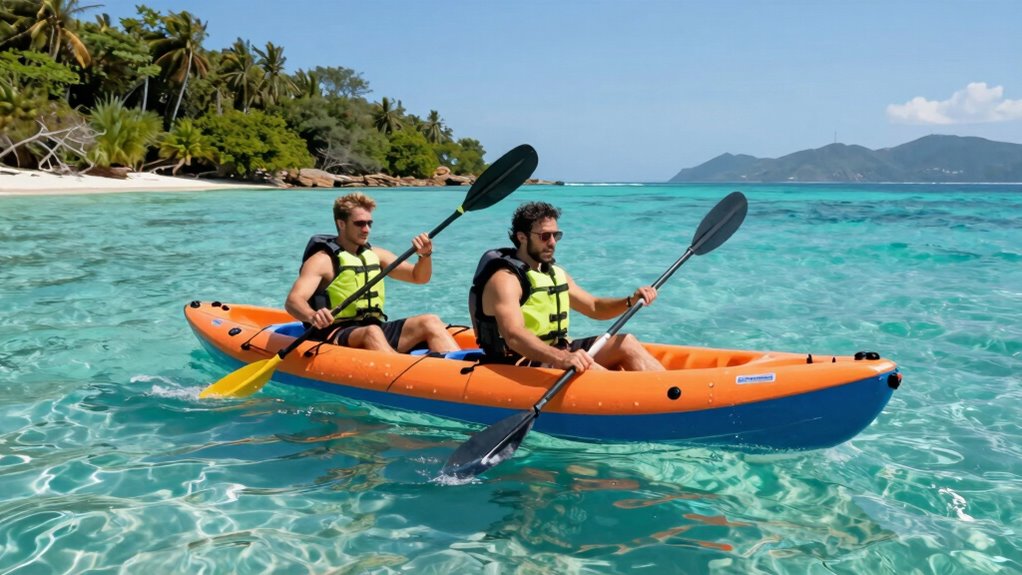high capacity durable kayak features