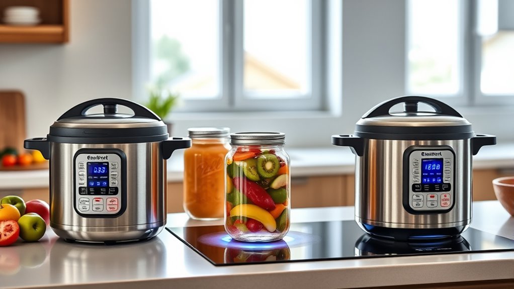 induction compatible pressure canners