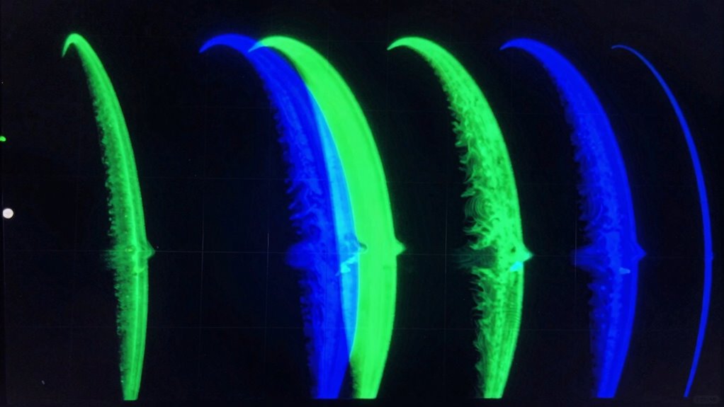 interpreting fish finder arches