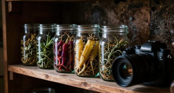 keep produce cool and dark