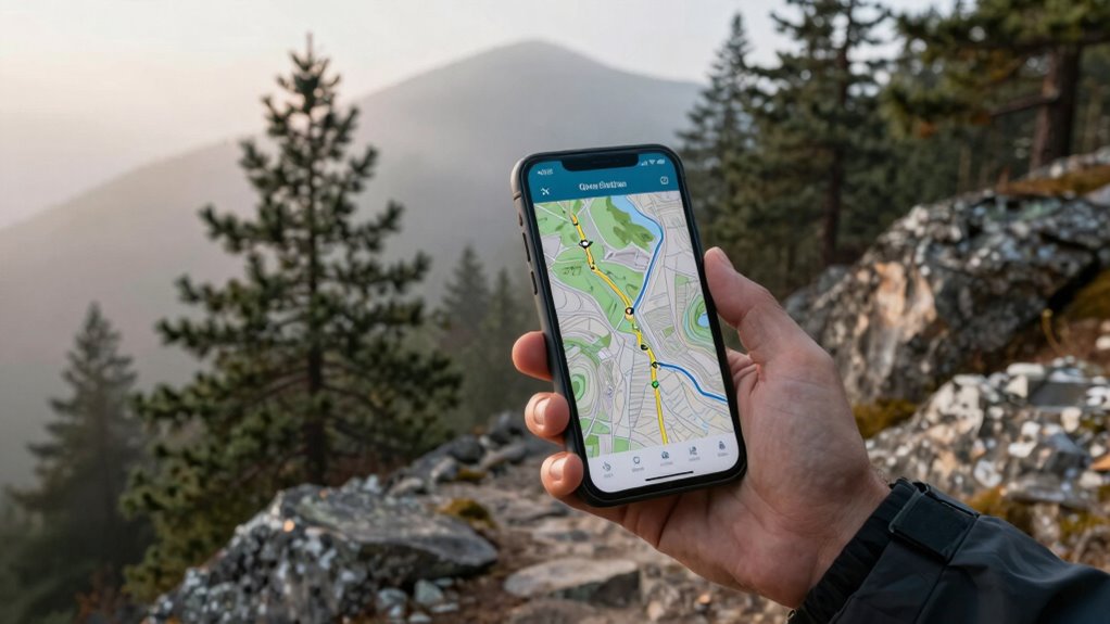 offline maps ensure reliable navigation