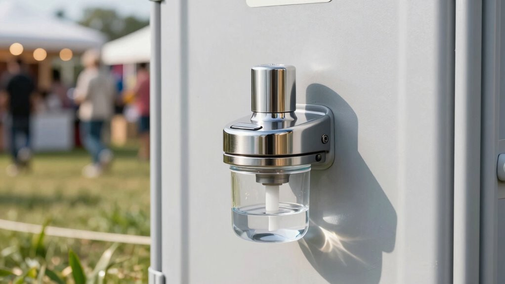 premium portable toilet features