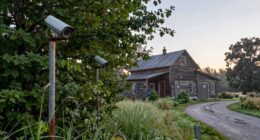 rural security camera placement