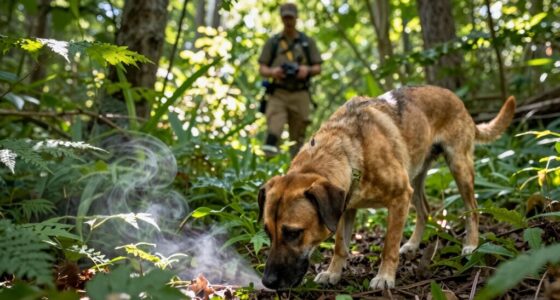 scent cone tracking method