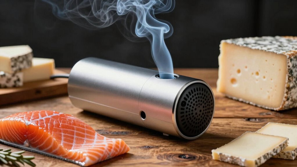 top fish cheese cold smokeers