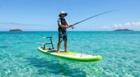 top inflatable paddle board fishing