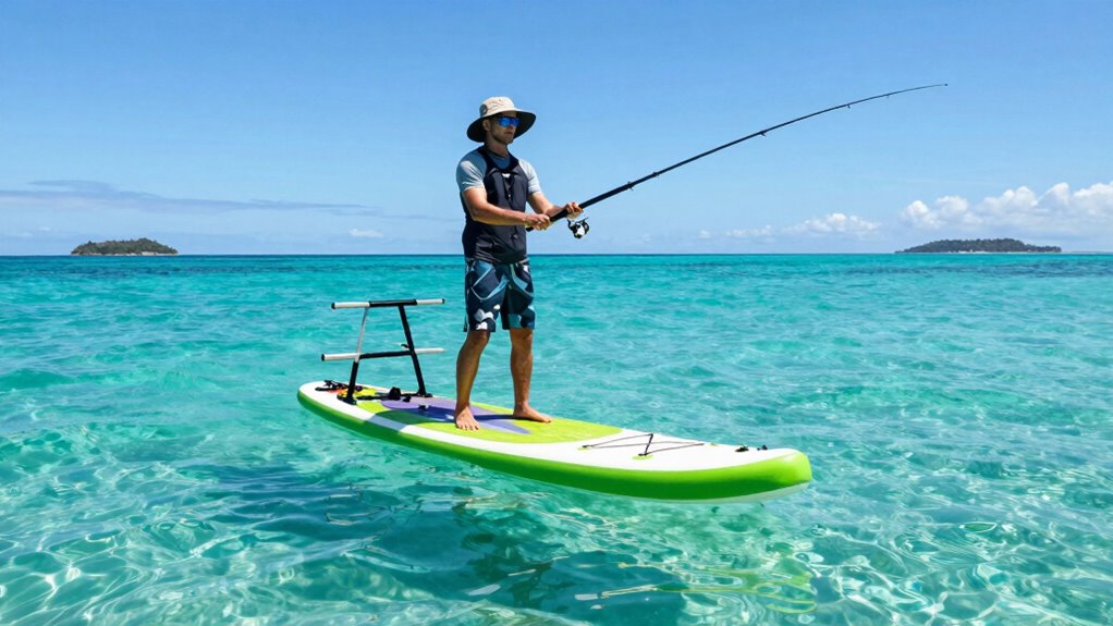 top inflatable paddle board fishing