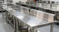 top nsf stainless prep tables