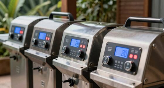 top pellet smoker controls