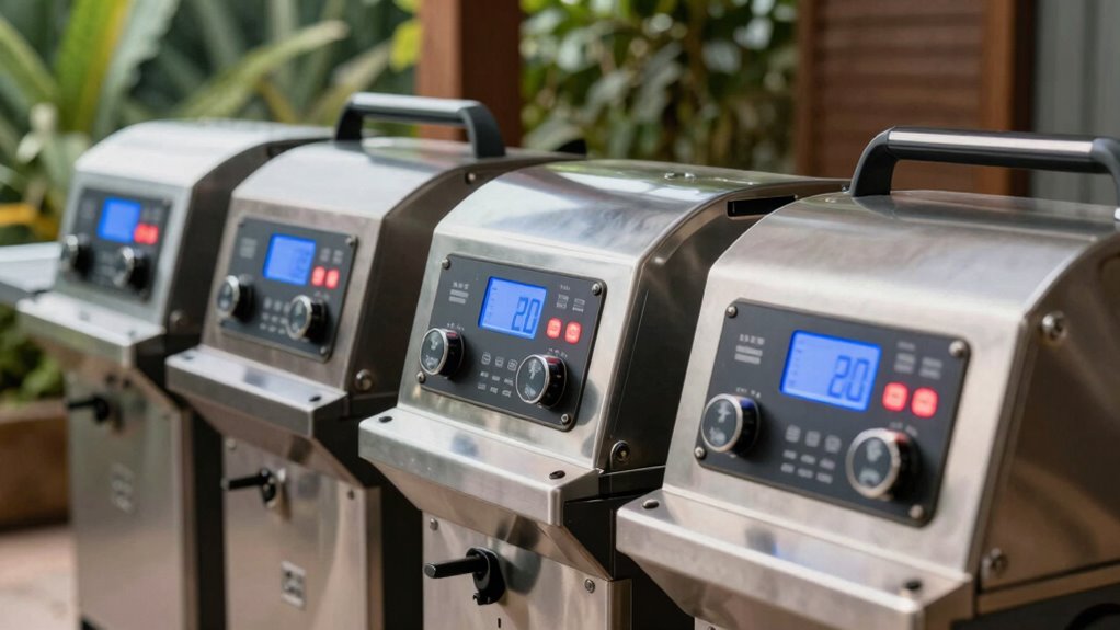 top pellet smoker controls