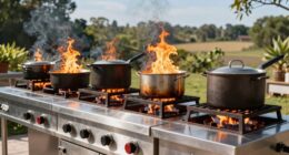 top propane canning burners