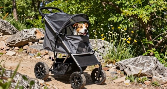 top rugged dog strollers