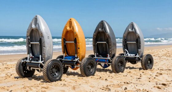 top sand ready kayak carts