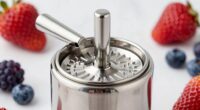 top stainless fruit presses