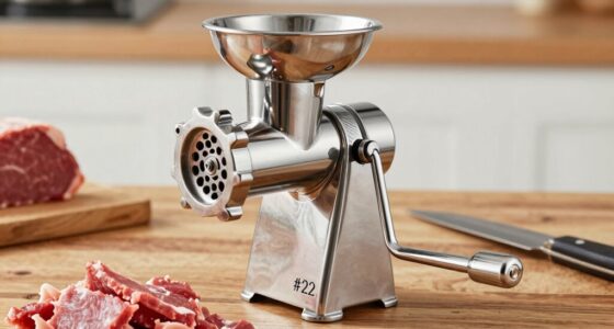 top stainless steel grinder