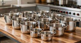 top stainless steel stock pots