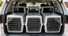 top suv aluminum dog crates