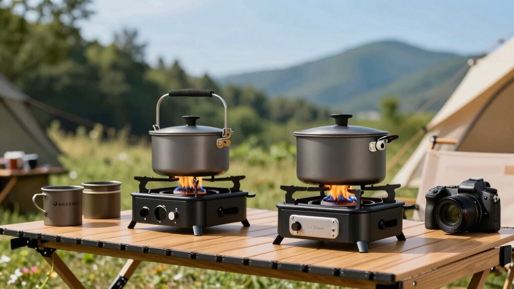top two burner camp stoves