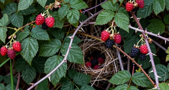 brambles provide food shelter