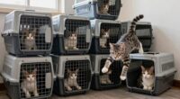 cat safety during evacuation