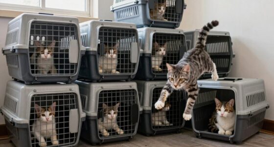 cat safety during evacuation