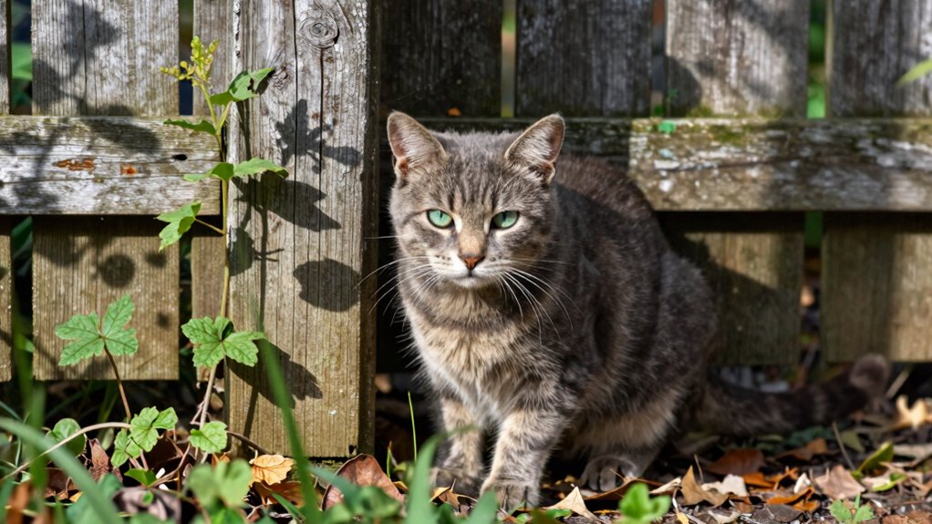 cats hide to survive
