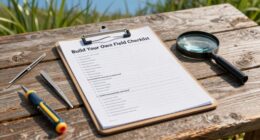 create custom field checklist