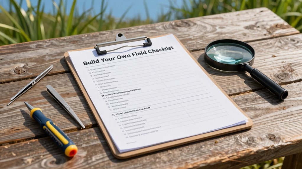 create custom field checklist