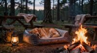 dedicated sleep setup for pets