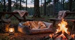 dedicated sleep setup for pets