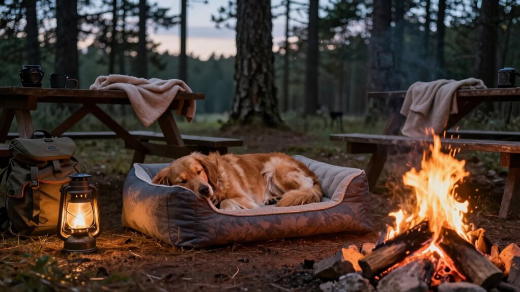 dedicated sleep setup for pets