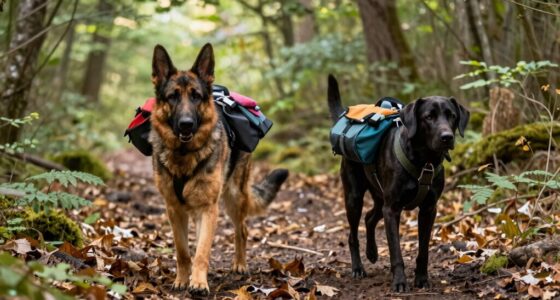 dog backpack weight limits